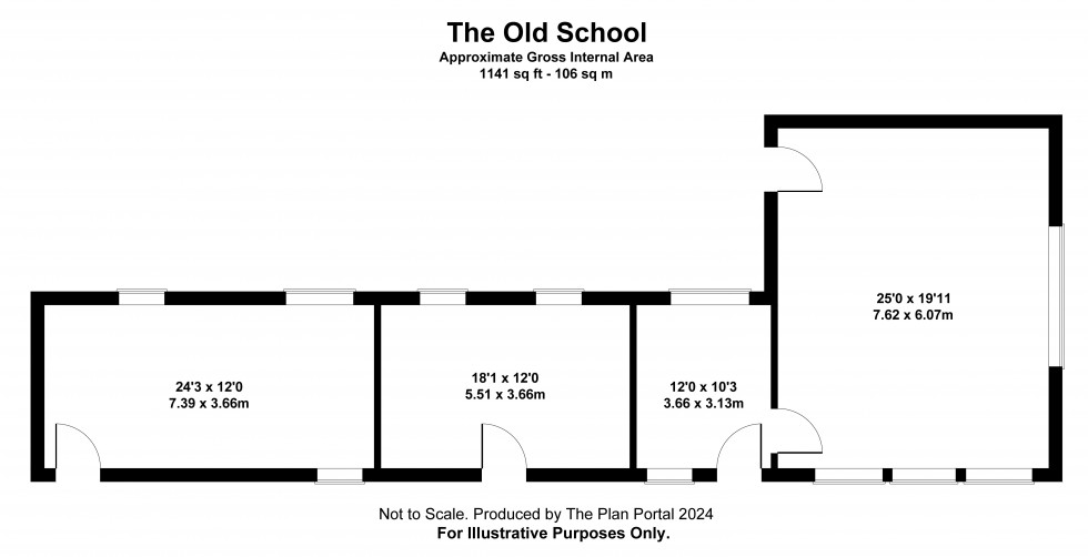 Floorplan for Stratton-On-The-Fosse, Radstock, Somerset