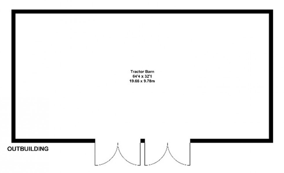 Floorplan for Midford, Bath, Somerset