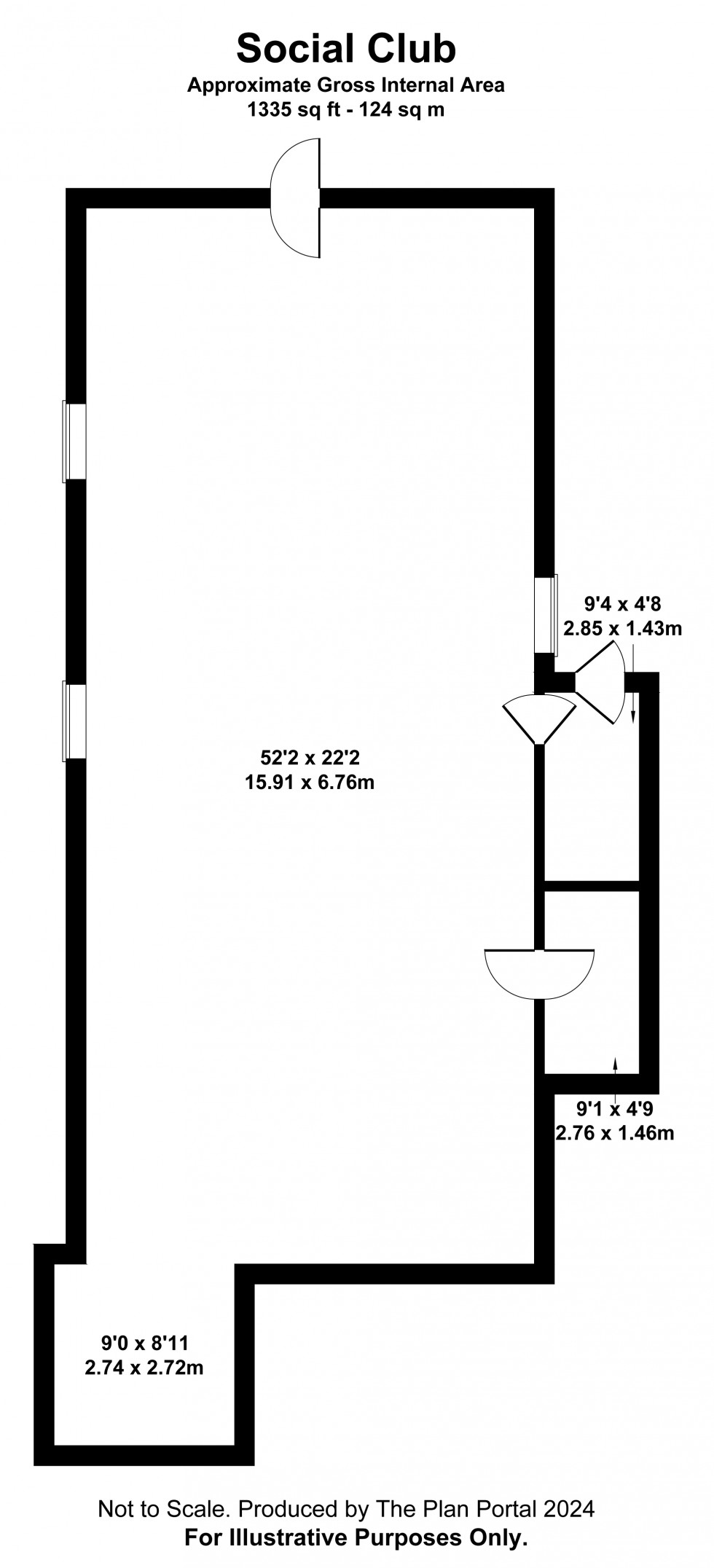 Floorplan for Chewton Mendip, Radstock, Somerset