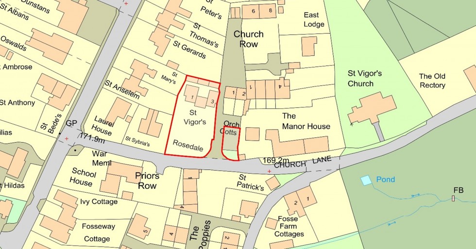 Floorplan for Stratton-on-the-Fosse, Radstock, Somerset