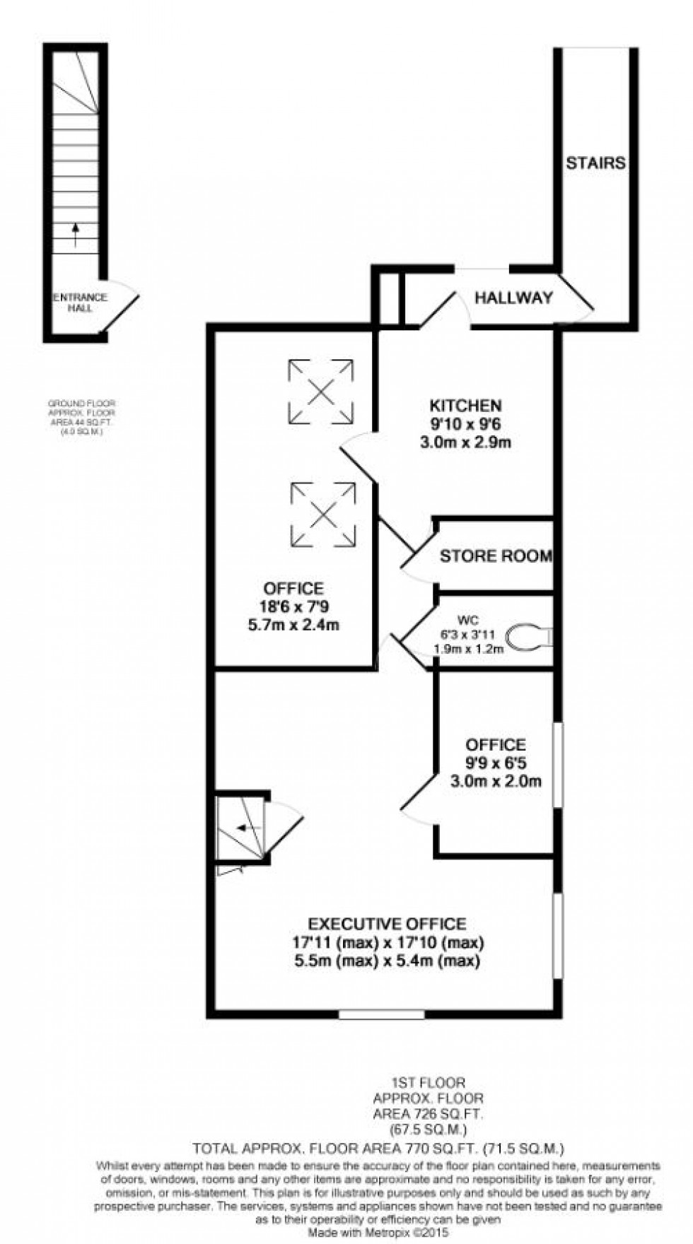 Floorplan for Lady Farm, Chelwood, Bristol, Bath And North East Somerset