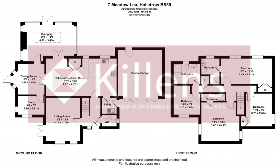 Floorplan for Hallatrow, Bristol, Bath And North East Somerset