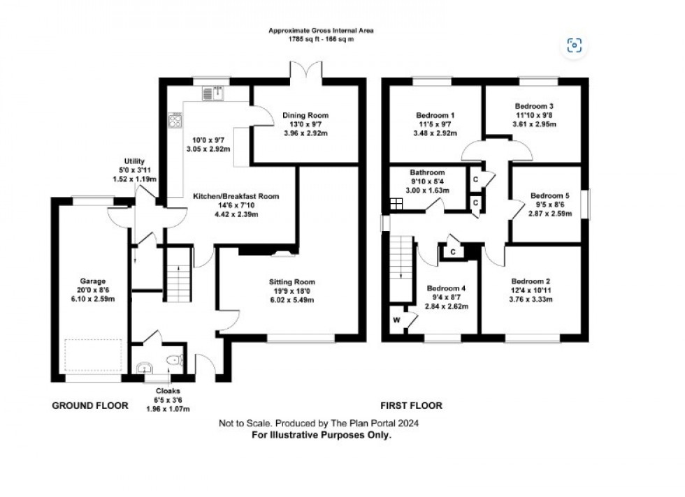 Floorplan for Bishop Sutton, Bristol, Bath And North East Somerset