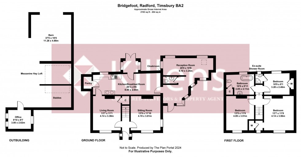 Floorplan for Timsbury, Bath, Bath And North East Somerset