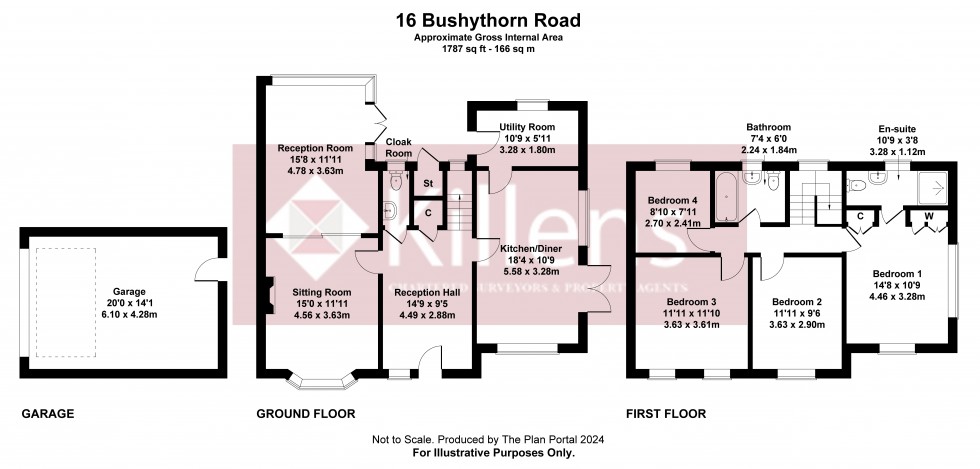 Floorplan for Chew Stoke, Bristol, Somerset