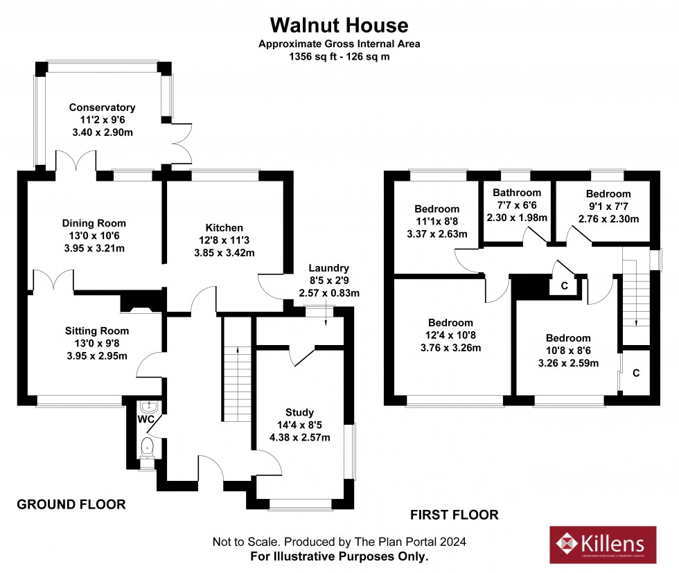 Floorplan for Ubley, Bristol, Somerset