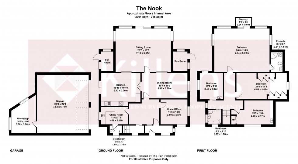 Floorplan for Dundry, Bristol, Somerset