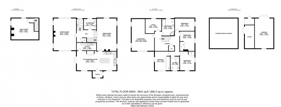 Floorplan for Temple Cloud, Bristol, Somerset