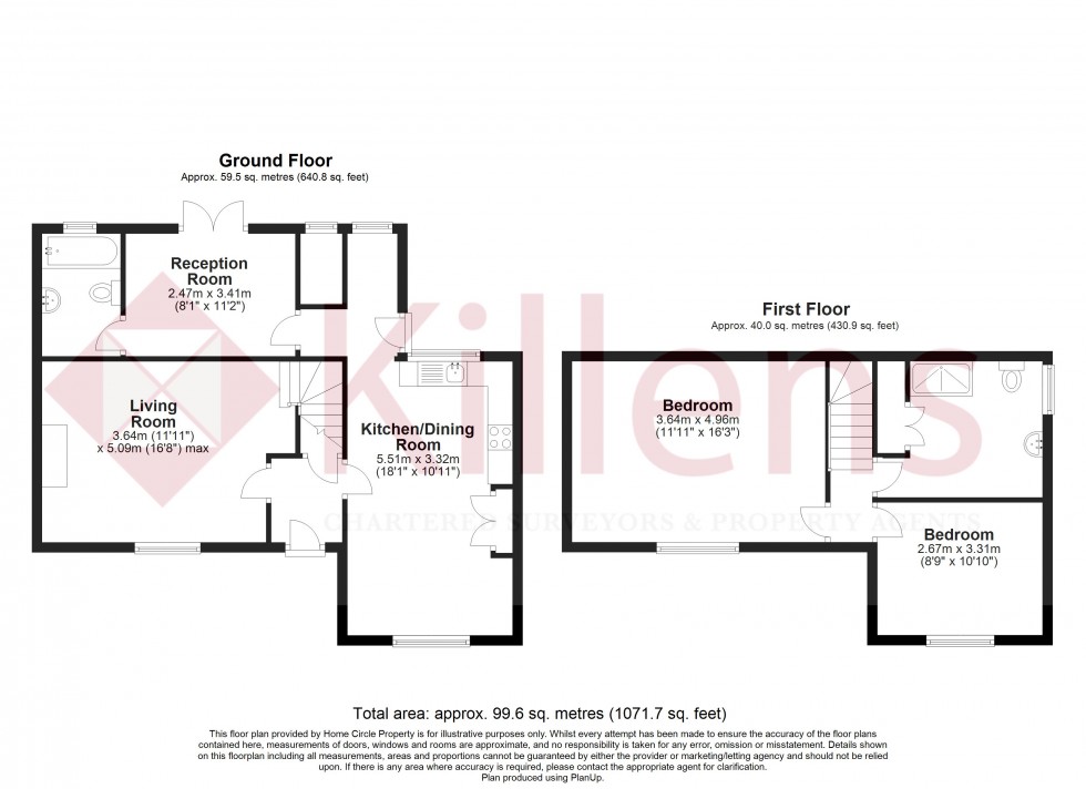 Floorplan for Shepton Mallet, Downhead