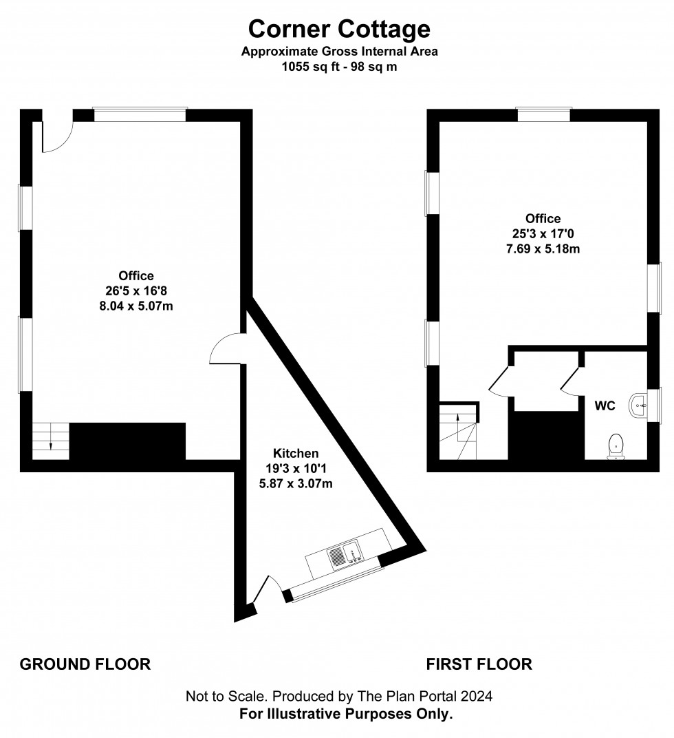 Floorplan for Chew Magna, Bristol, Somerset