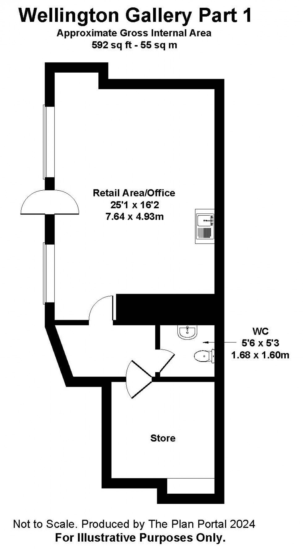 Floorplan for Chew Magna, Bristol, Somerset