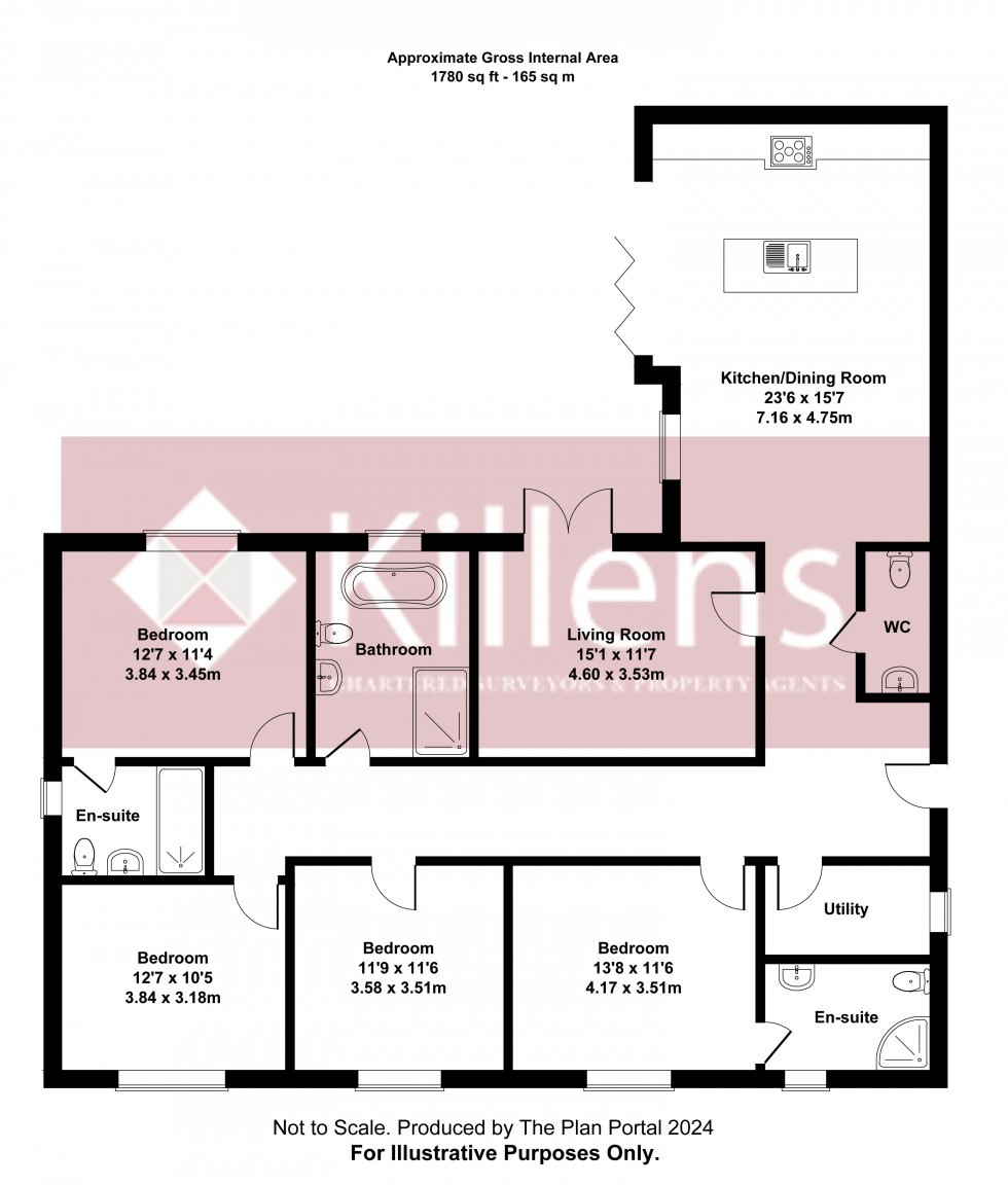 Floorplan for Temple Cloud, Bristol, Bath And North East Somerset