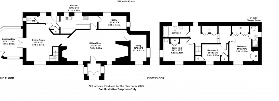 Floorplan for Shepton Mallet, Wraxall