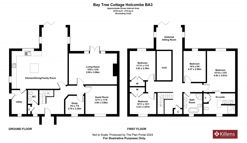 Floorplan for Holcombe, Radstock