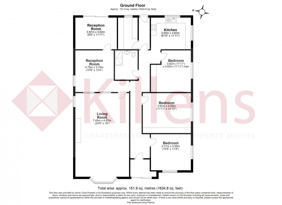 Floorplan for Felton, Bristol, Somerset