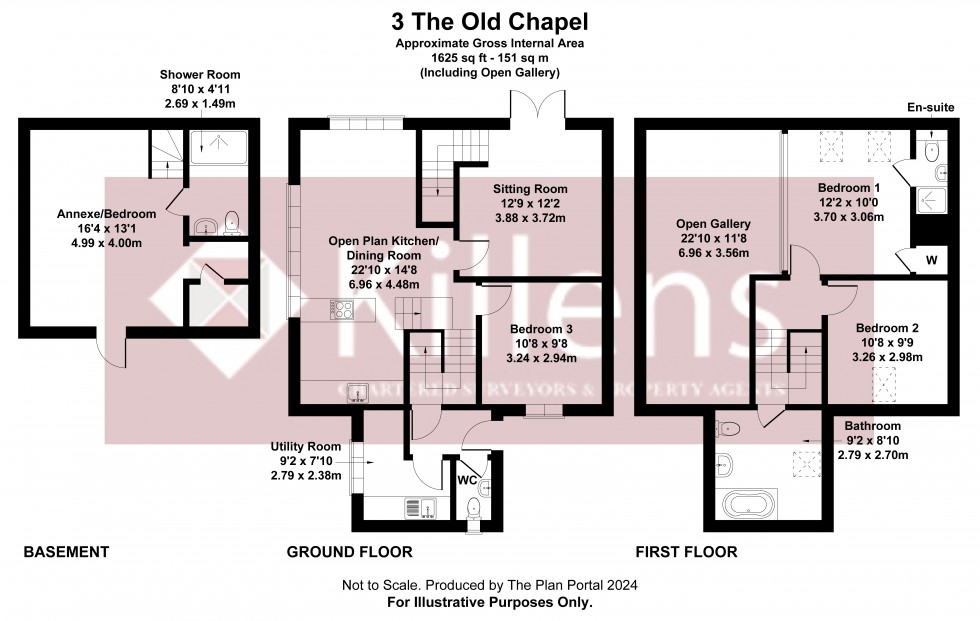 Floorplan for Blagdon, Bristol, Somerset