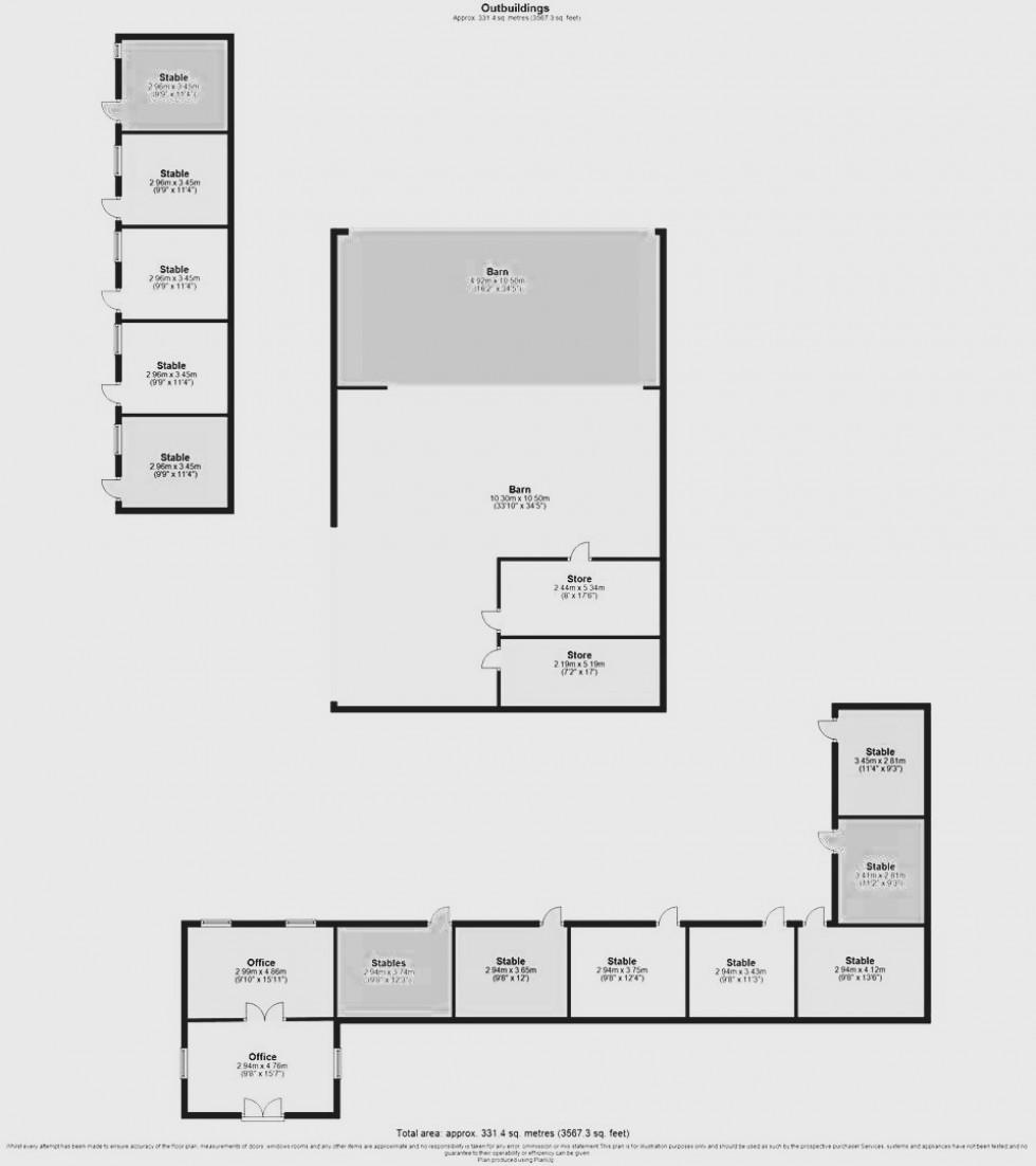 Floorplan for Paulton, Bristol, Somerset