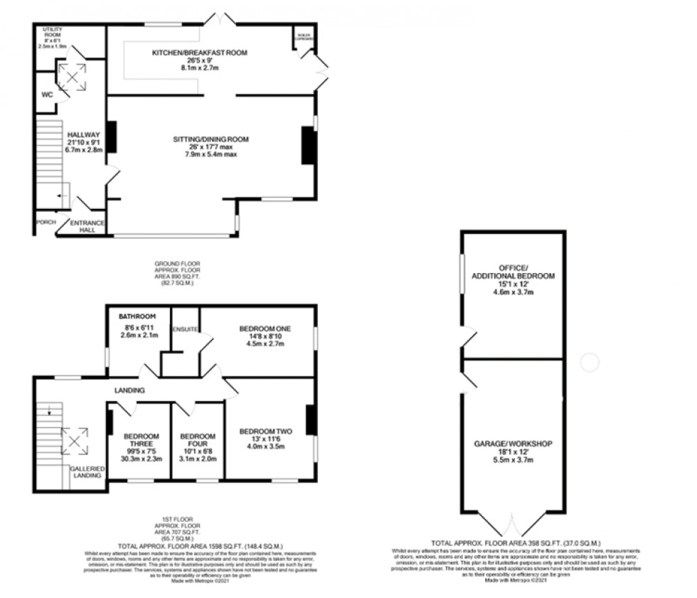 Floorplan for Evercreech, Shepton Mallet, Somerset