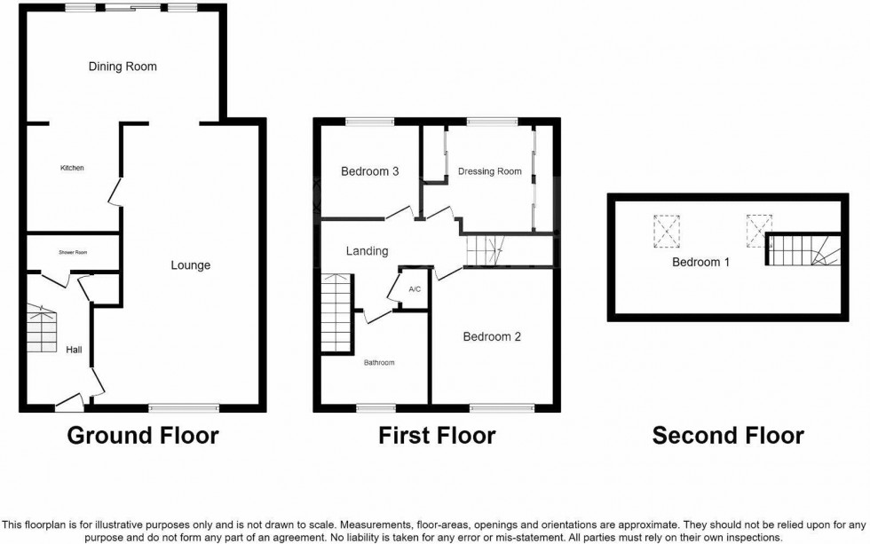 Floorplan for Leigh upon Mendip, Radstock, Somerset