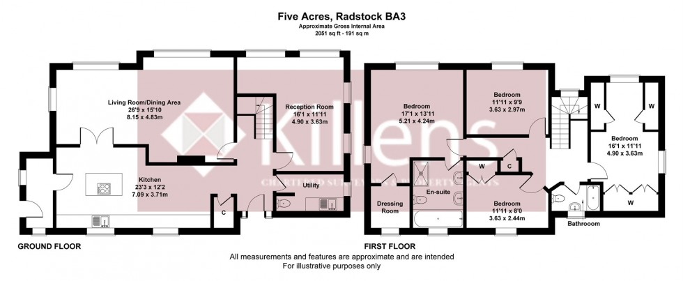 Floorplan for Radstock, Somerset