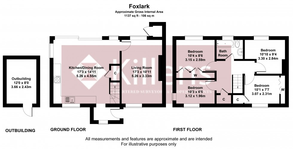 Floorplan for East Harptree, Bristol, Bath And North East Somerset